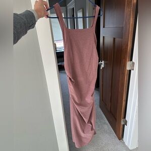 Beyond Yoga Spacedye Icon Maternity Dress Desert Dusk Heather (S)